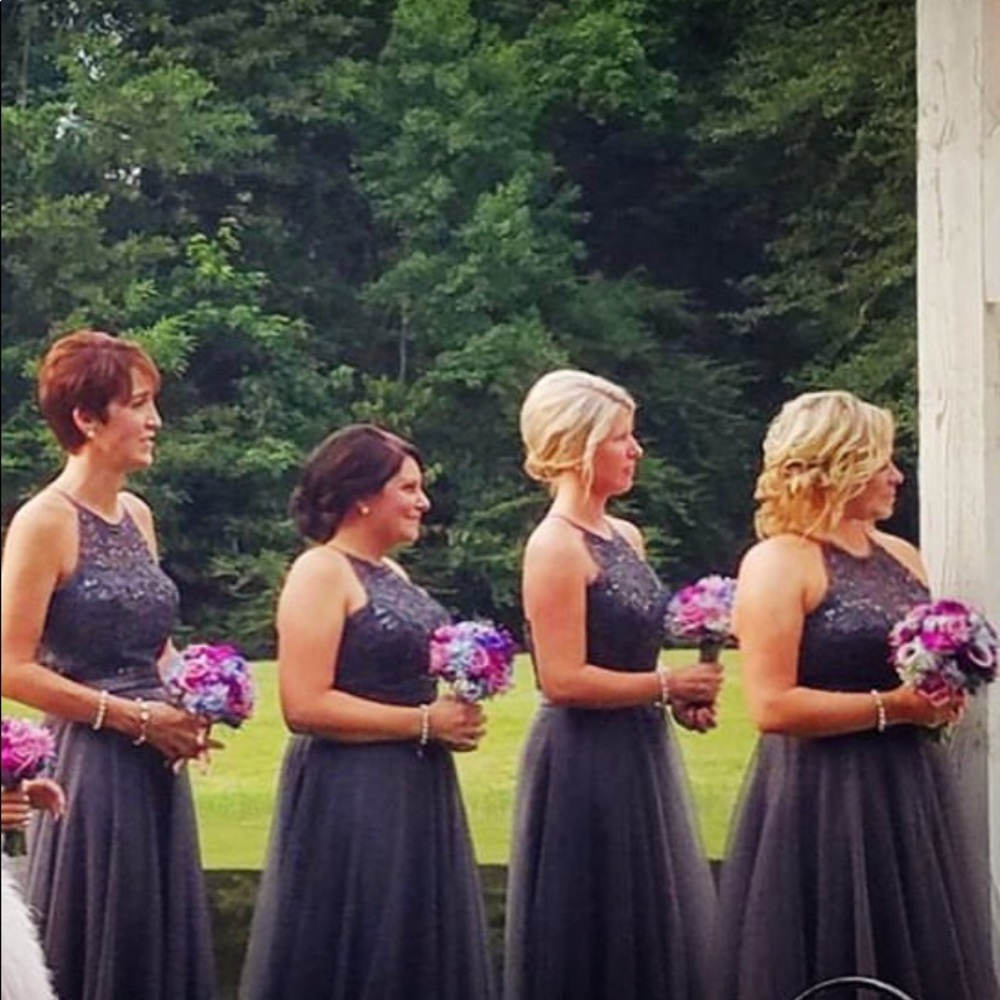 Charcoal Formal Gown
